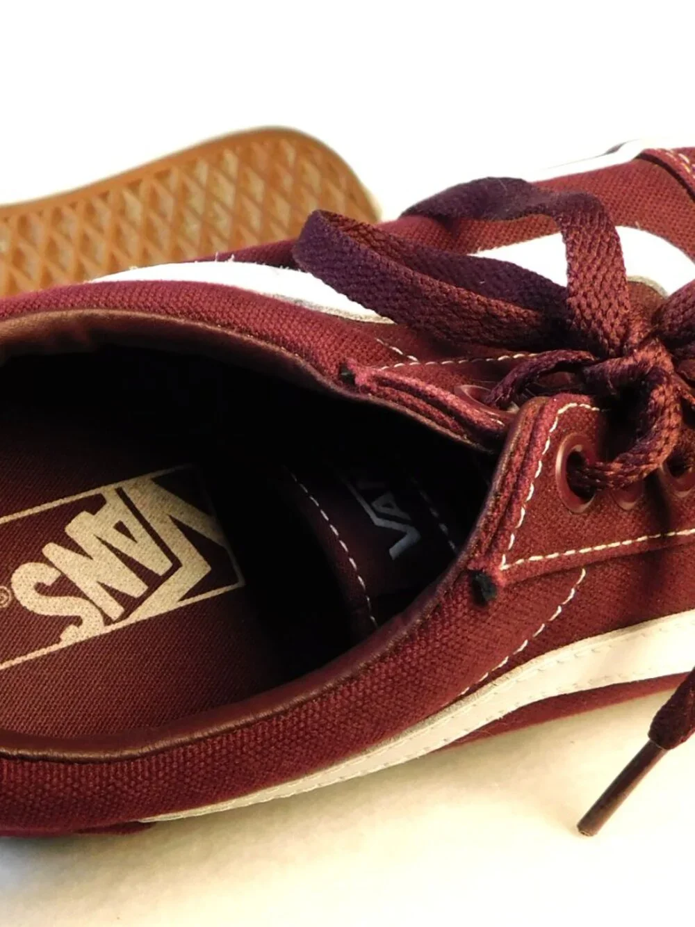 Vans Ward Men's Size 8 Old Skool Skate Shoes Sneakers Port Royale/White # 500714